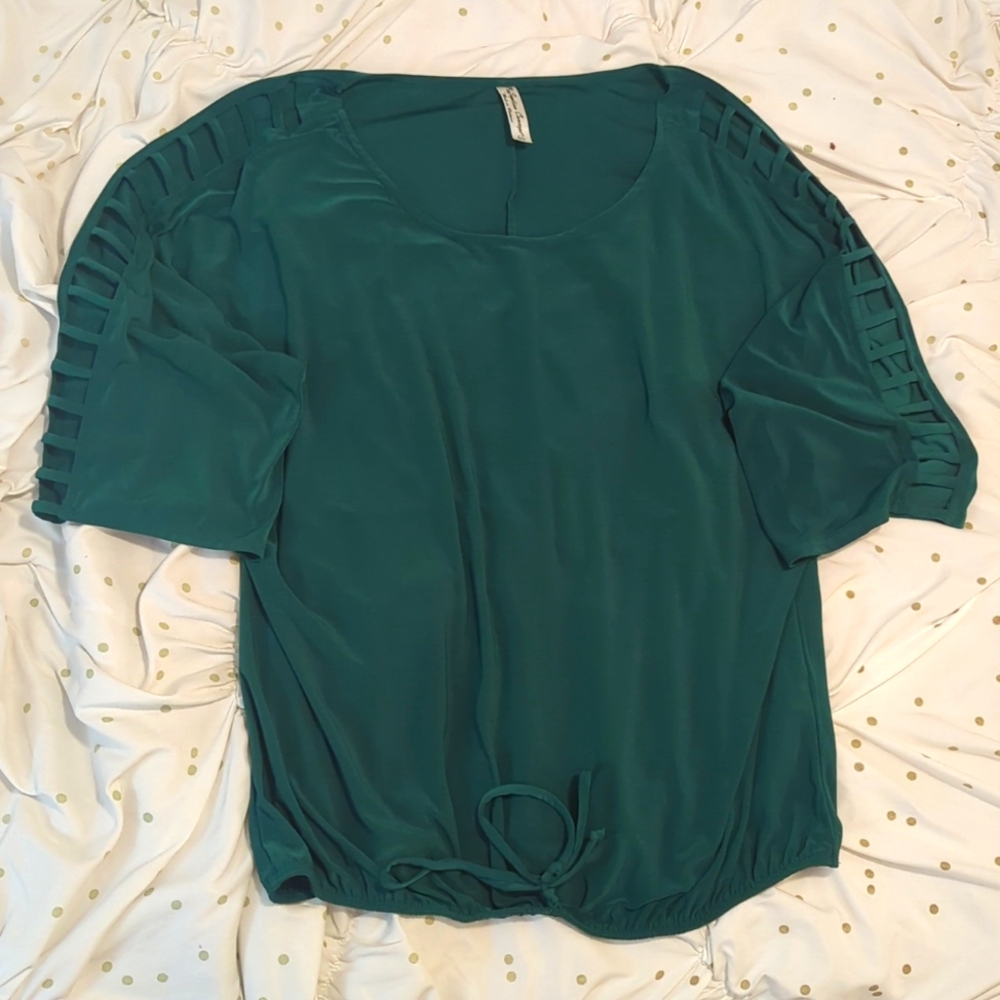 PerSeption Concept Green Blouse